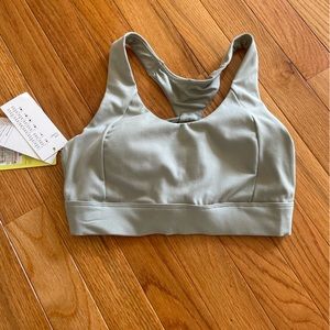 NWT Light Green Racer Bra extra small